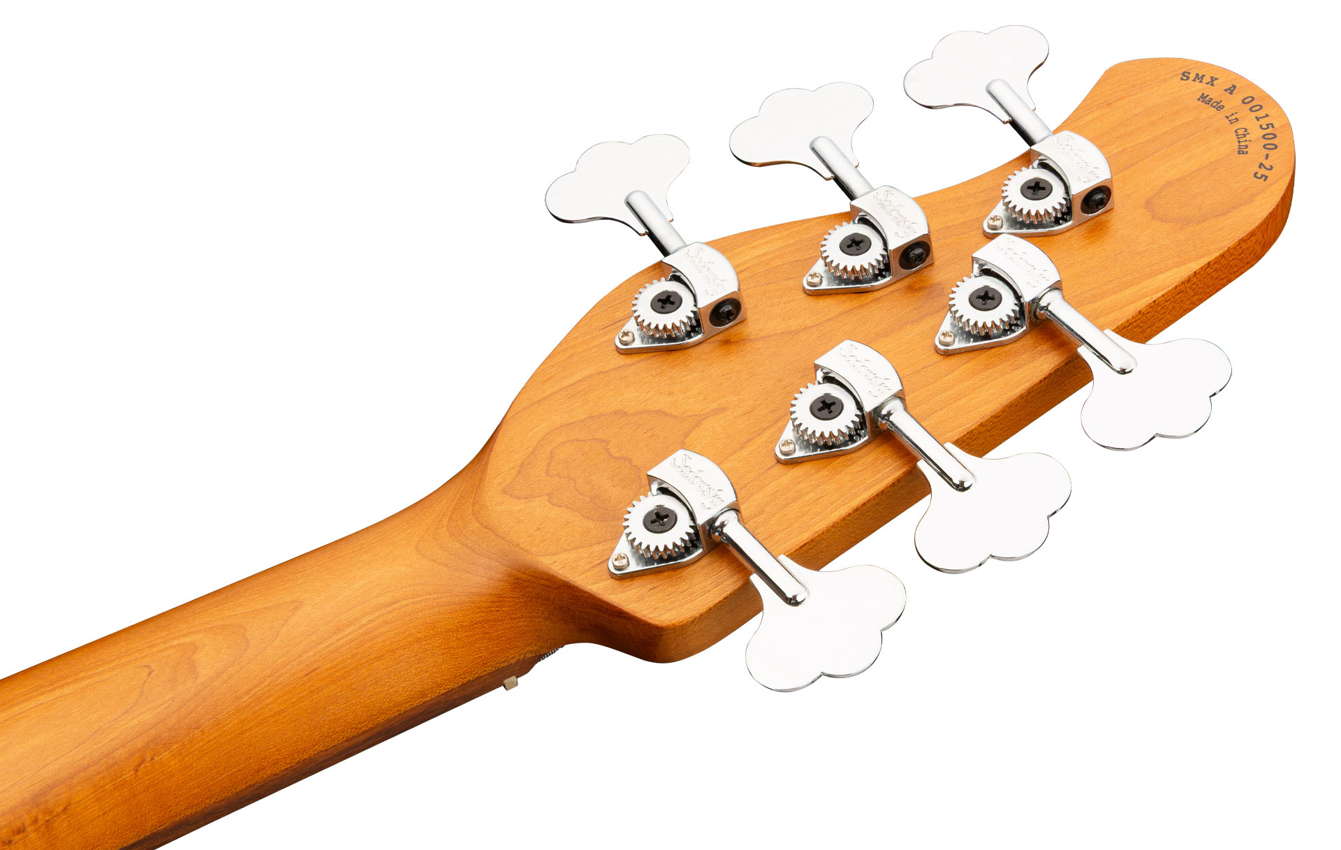 MetroExpress 24-Fret Modern Bass, 6-String - Solid Candy Apple Red Metallic High Polish